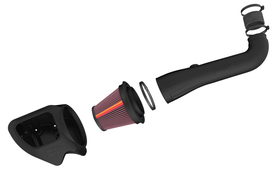 K&N Filters 50 Series GEN3 NextGen Cold Air Intake - JK/JL 3.6L