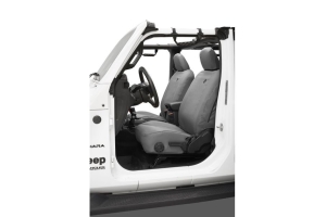 Bestop Front Seat Covers Charcoal - JT/JL 4dr