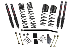 SkyJacker 3.5-4in Dual Rate Long Travel Lift Kit with Black Max Shocks - JL 4Dr Non-Rubicon