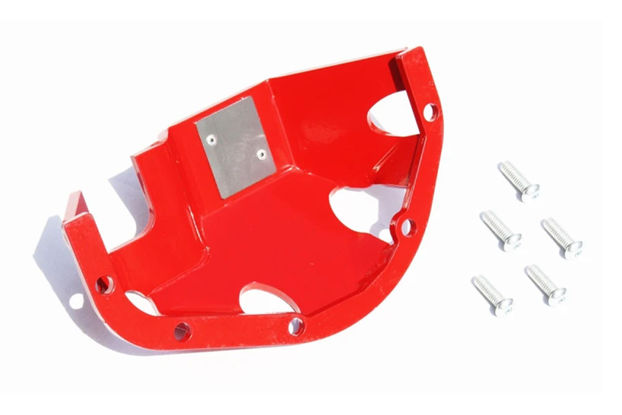 Rock Hard 4x4 HardHat Dana 44 Front/Rear Differential Cover - Red - JK/LJ/TJ