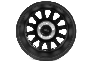 Method Race Wheels Double Standard Series Wheel Matte Black w/Machined Lip 17x8.5 5x5 - JT/JL/JK