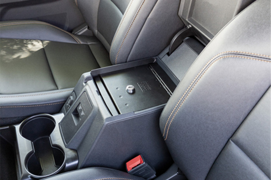 Tuffy Security Center Console Security Safe - Black - Bronco 2021+