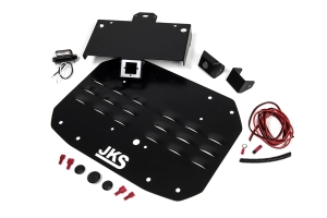 JKS Tailgate Vent Cover w/ License Plate and Camera Mount - JL