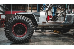 Motobilt Front Cut-in Fender Flares - Bare - YJ