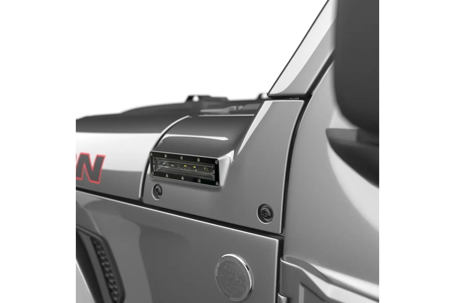 EGR USA VSL Jeep Side LED Lights - Billet Silver - JT/JL