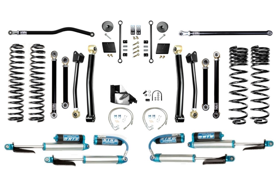 Evo Manufacturing 4.5in Enforcer Stage 4 Plus Lift Kit w/ Comp Adjusters ( Part Number: 3062S4PKA)