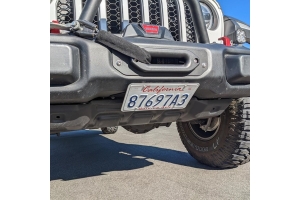 Grimm Offroad Front License Plate Mount - JT/JL Rubicon