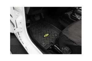 Bestop Front Floor Liners Black - JT/JL