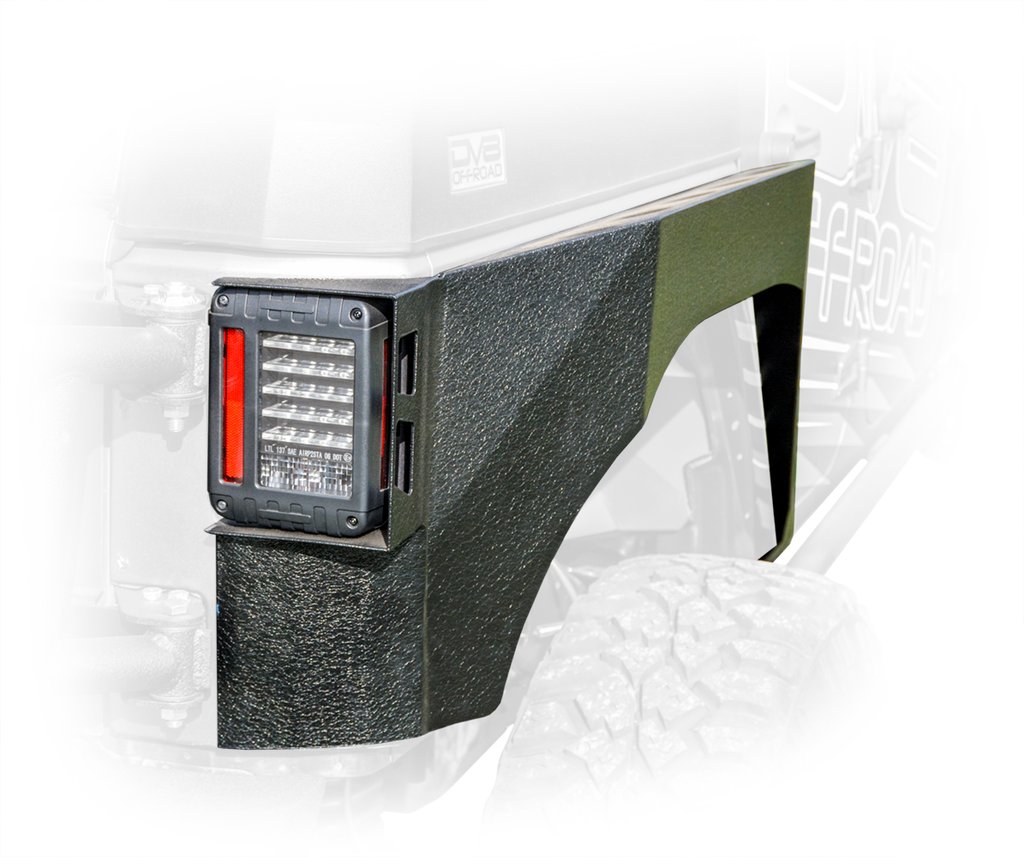 DV8 Offroad Front/Rear Armor Fenders - JK