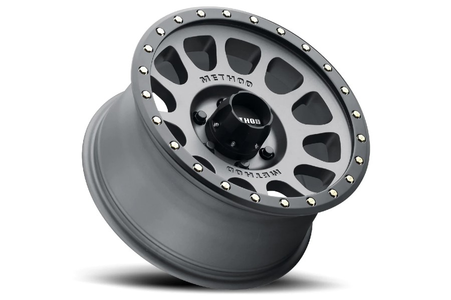 Method Race Wheels 305 NV Series Wheel 20x9 8x6.5 18mm Offset Titanium Matte Black Lip