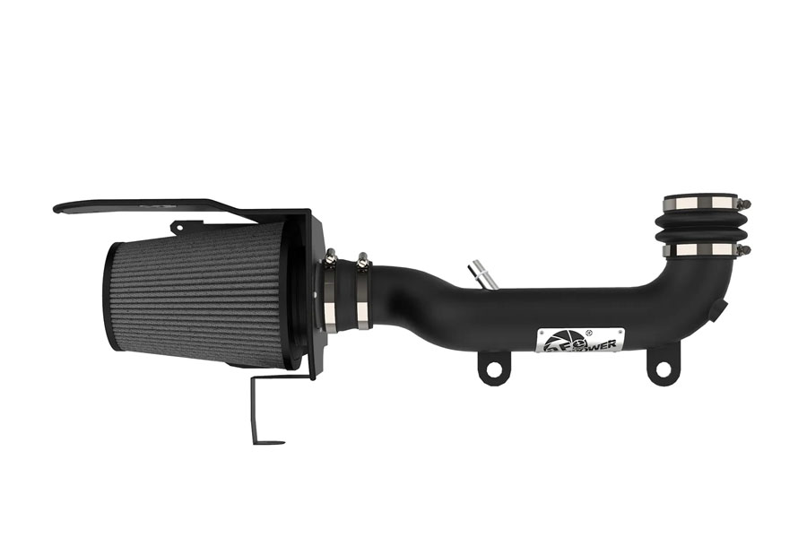 aFe POWER Magnum FORCE Stage-2 XP Cold Air Intake System Black w/ Pro DRY S Filter - JL/JT 3.6L