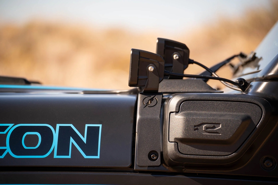 DV8 Offroad Dual Light Pod Mounts - JL 4xe