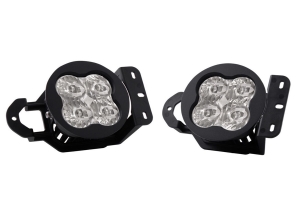 Diode Dynamics SS3 Sport LED Fog Light Kit, White - Pair - JT Sport w/ Plastic Bumper