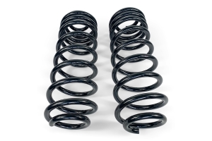 Clayton 3.5in Rear Coil Springs, Pair - Black  - JL