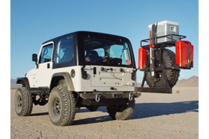 LOD Xpedition Series Bumper w/Tire Carrier Rear - LJ/TJ