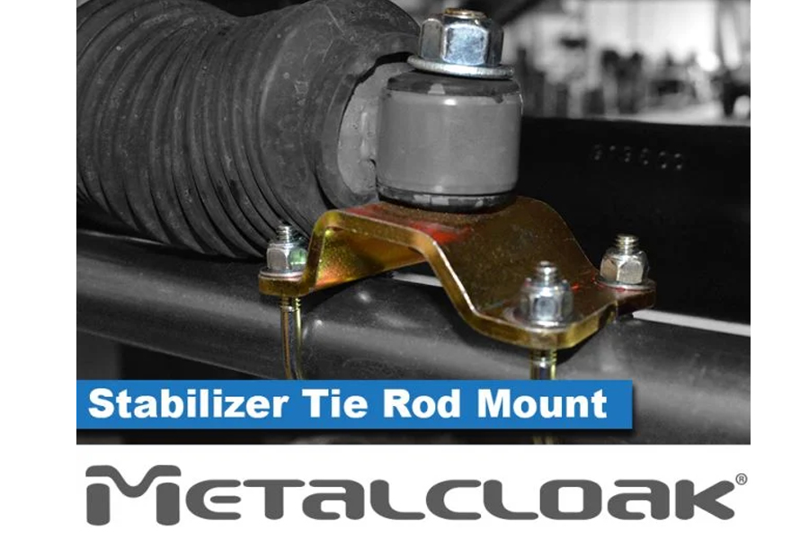 MetalCloak Chromoly Dog-Legged Tie Rod  - JK