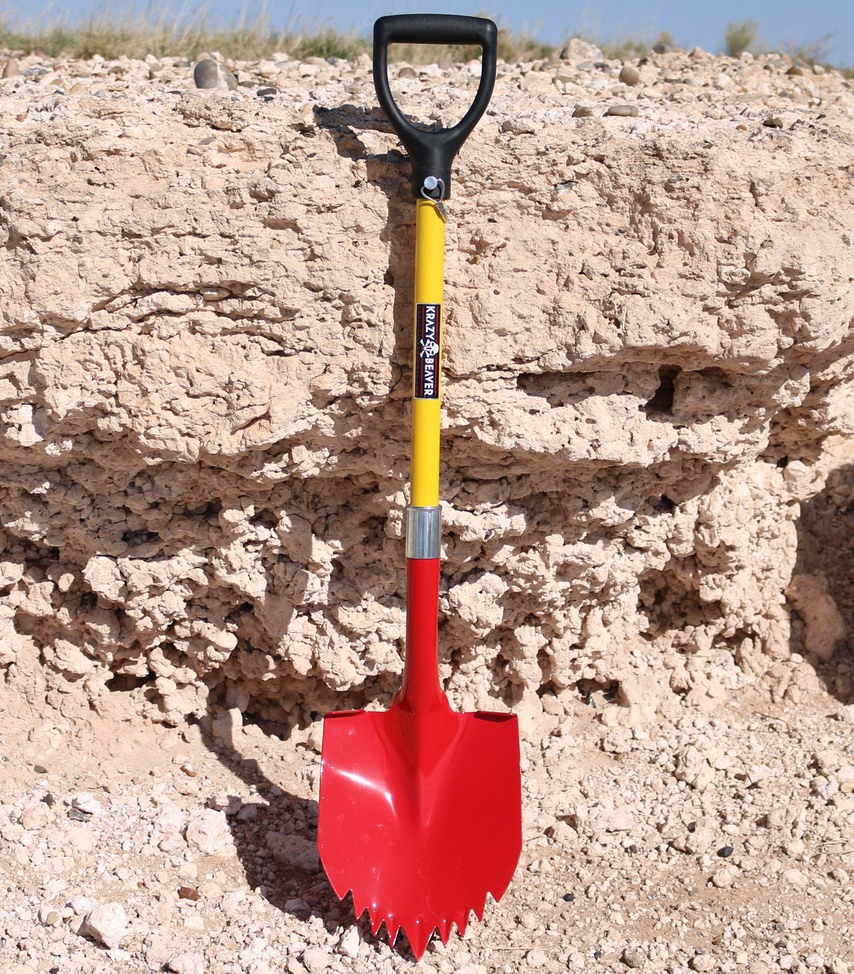 Krazy Beaver Super Shovel Fixed Head to Handle 