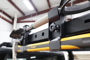 LOD Black Ops Bed Rack Trail Tool Single Mount - Black - JT