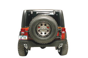 Or-Fab Steel Rear Bumper Black - JK