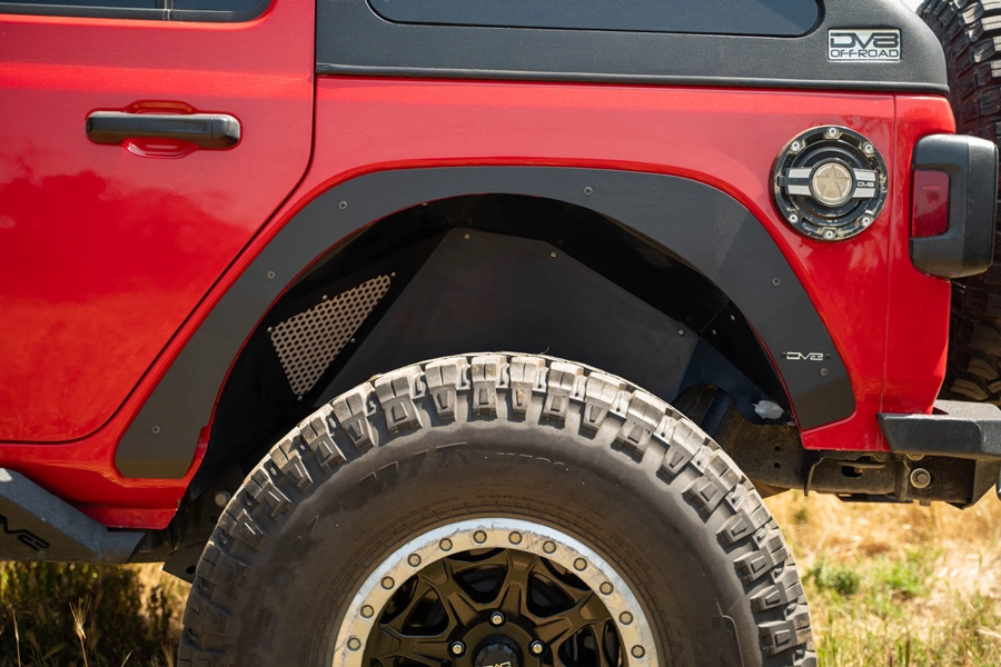 DV8 Offroad Front and Rear Fender Deletes - JL 