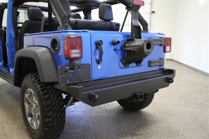 Rock Hard 4x4 Patriot Series Aluminum Rear Bumper - JK