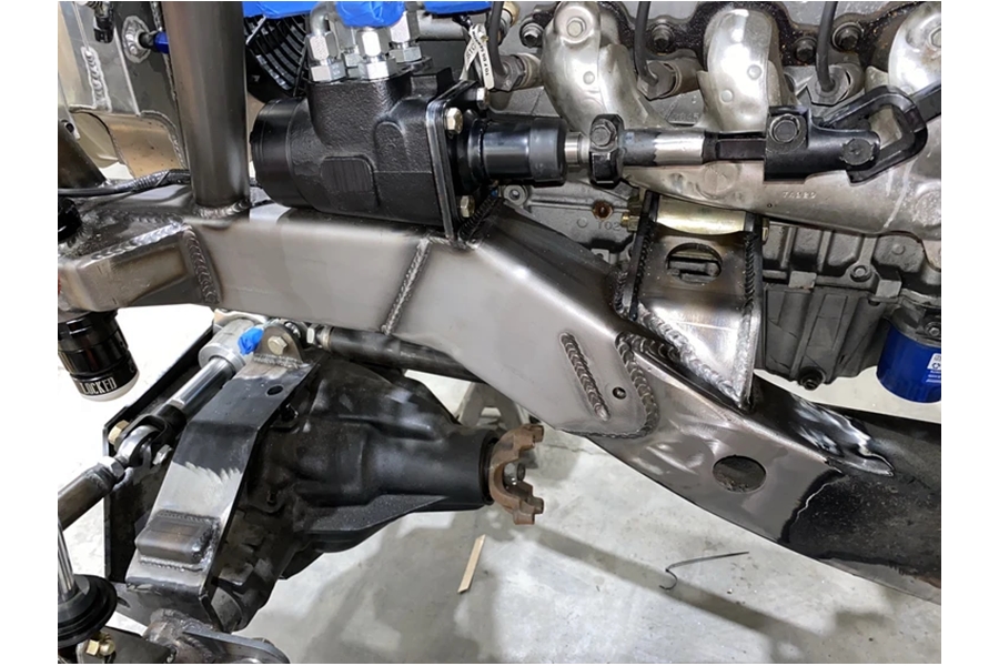 Motobilt Front Half Frame Kit - Bare Steel - LJ/TJ