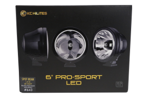 KC HiLiTES Pro Sport Gravity LED G6 Lights