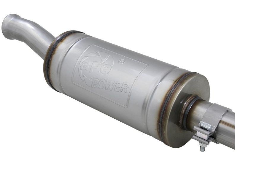 aFe POWER Rebel Series 2.5in Cat-Back Exhaust System w/ Polished Tip - JL 4DR 3.6L