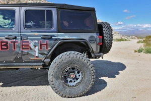 FabTech Rear Tube Fenders - Steel - JL 