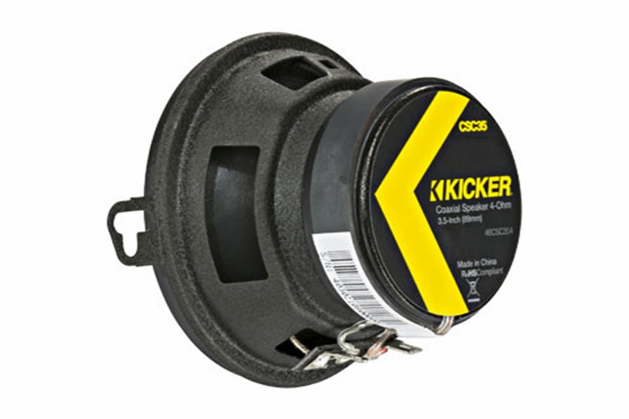 Kicker CS-Series 3-1/2 Inch Coaxial Speakers 