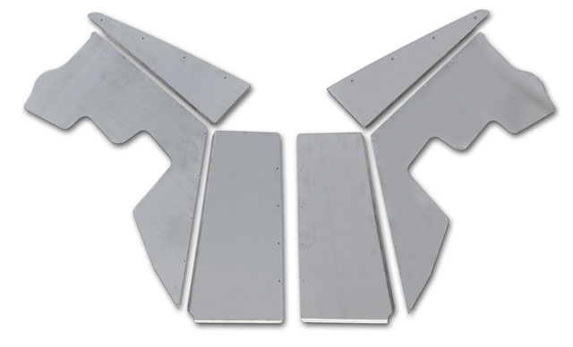 Poison Spyder Defender XC Solid Inner Fender Kit - LJ/TJ