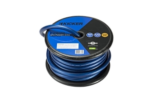Kicker 50ft Blue Power Cable - 1/0AWG