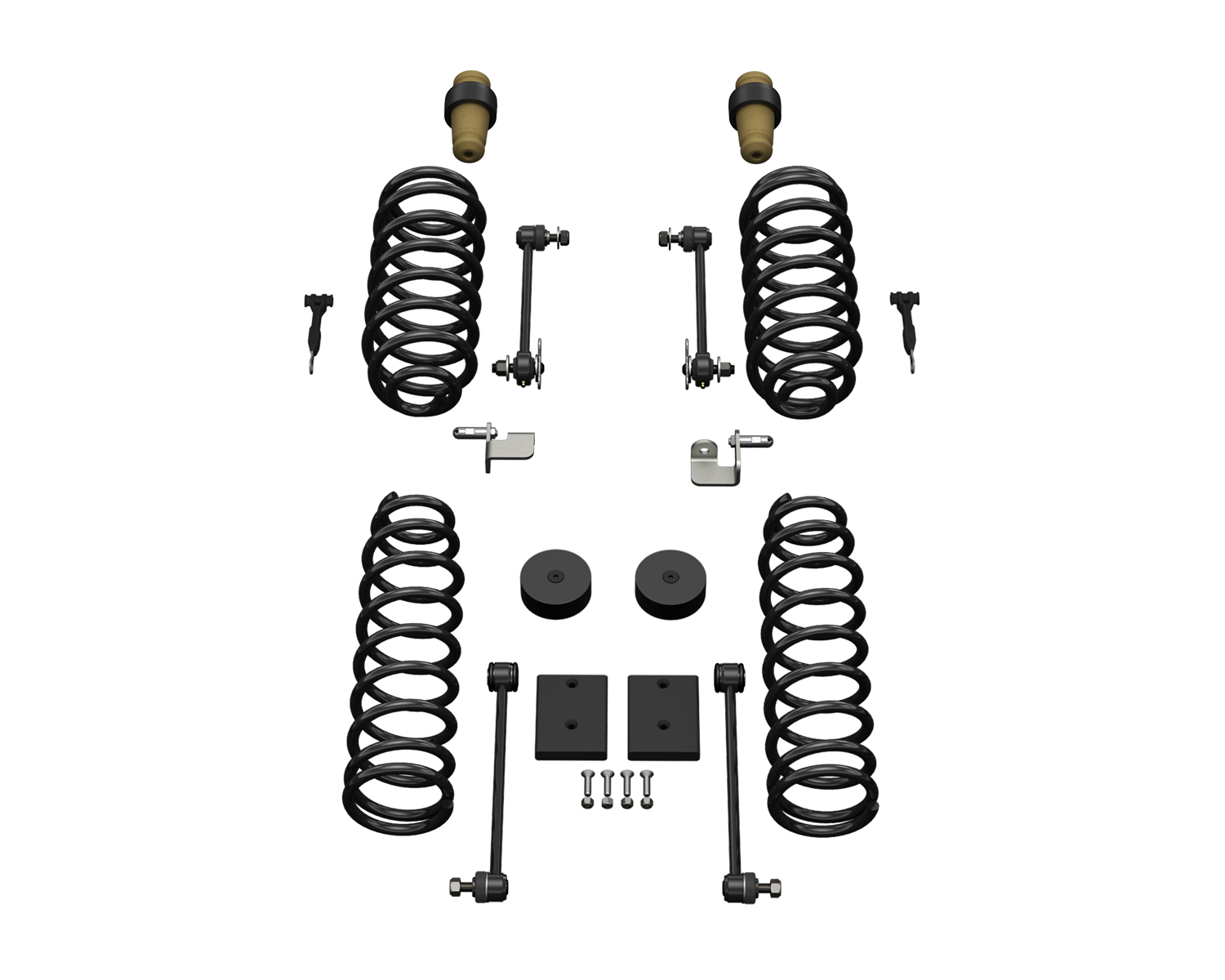 Teraflex 1.5in Sport ST1 Suspension System No Shocks - JK 2dr