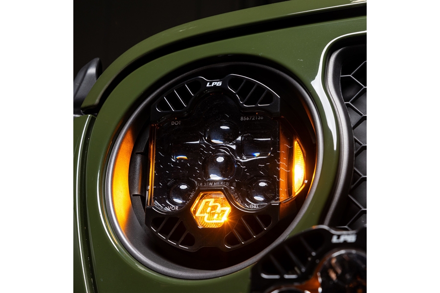 Baja Designs DOT LP6 Headlight Kit, Amber DRL - JT/JL