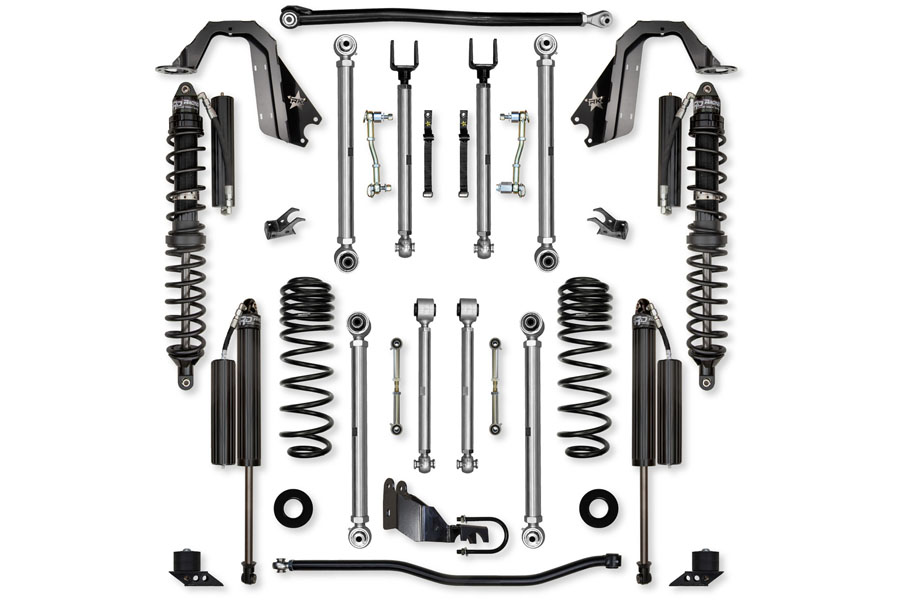 Rock Krawler 3.5in X-Factor PRO Coilover Mid-Arm Lift Kit - Stage 1 ( Part Number: JL35XFP-2CS)