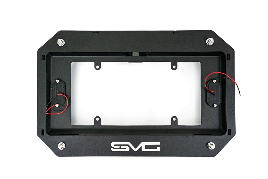 DV8 Offroad Spare Tire Delete w/ Light Mounts - JL 