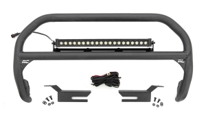 Rough Country Nudge Bull Bar w/ 20in LED Light Bar    - Bronco 2021+