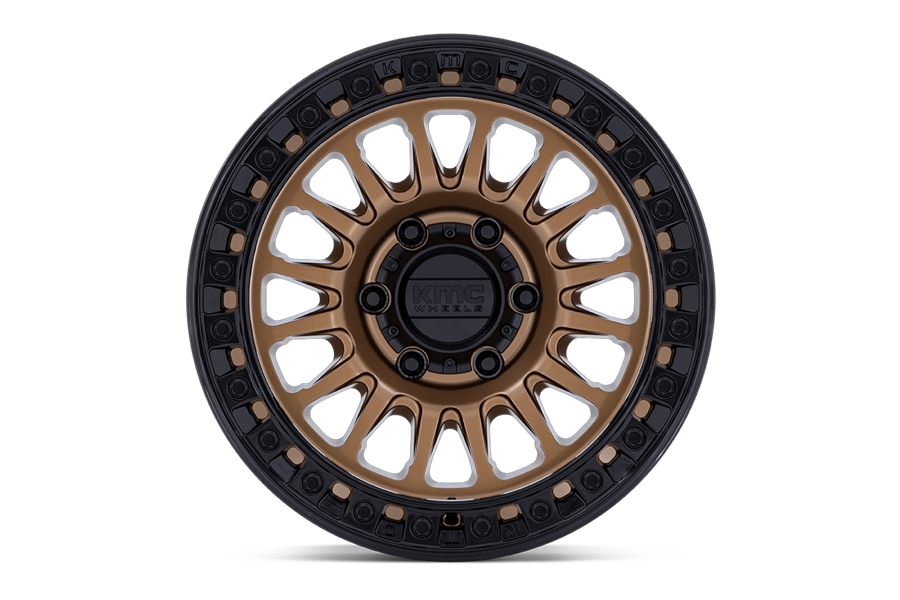 KMC Wheels KM552 IMS Series Wheel, 17x8.5 5x5 - Bronze w/ Black Lip - JT/JL/JK
