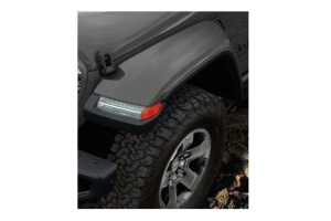 Mopar High-Top Fender Flares - Textured Black - JL 