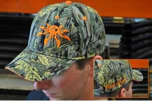 Poison Spyder Camouflage / Orange Hat