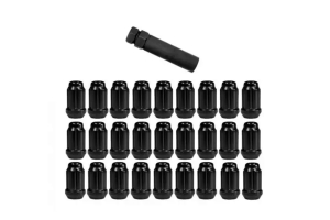Gorilla Automotive Lug Nut Kit, Black - 27pcs - Bronco 2021+