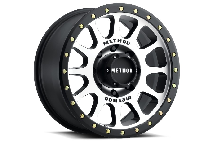 Method Race Wheels 305 NV Series Wheel 18x9.0 6x5.5 12mm Offset Machined Matte Black Lip - Bronco 2021+