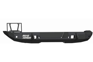 Road Armor Stealth Rear Mid Width Bumper  - Texture Black - JL 