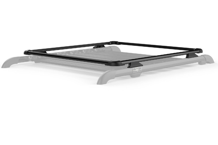 Teraflex Nebo Roof Rack Raised Rail Kit Black - JK 4dr