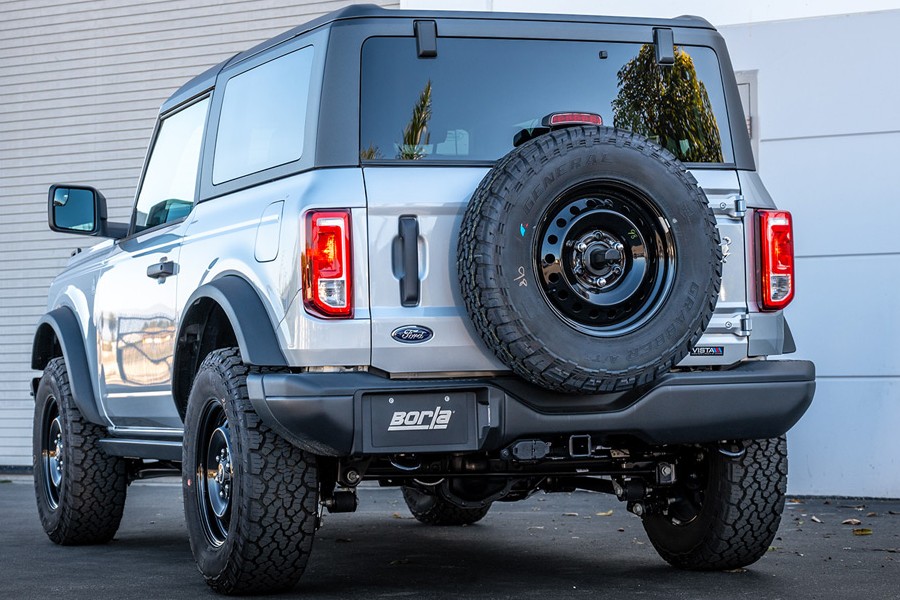 Borla Performance Cat Back Exhaust System - S-Type - Bronco 2021+ 2.3L 4Cyl AWD