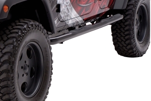 Aries Round Side Bars - JK 2 DR