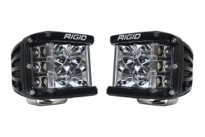 Rigid Industries D-SS PRO Side Shooter LED Cube, Flood Pair