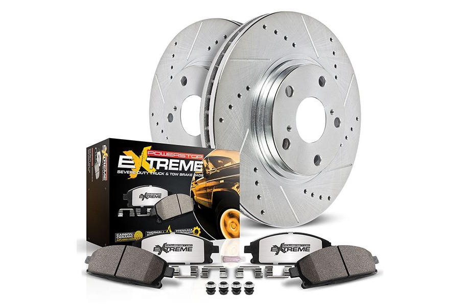 Power Stop Z36 Truck and Tow Rear Brake Kit - JL Sport