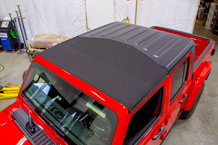 Bestop Sunrider Soft Top for Hard Tops - Black Twill - JT/JL