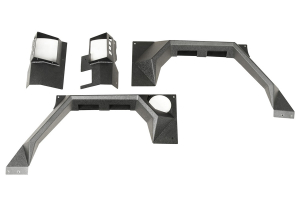 Rugged Ridge XHD Rear Armor Fenders - JK 2dr